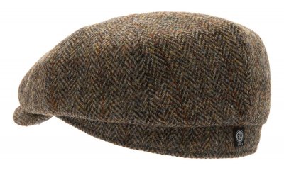 Sixpence / Flat cap - CTH Ericson Alan Sr. Harris Tweed (grønn)