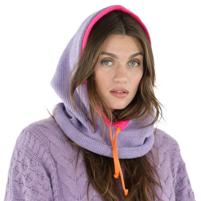 Balaclava - Gårda Chamonix Balaclava (lilla/rosa/oransje)