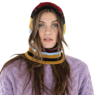 Balaclava - Gårda Resia Striped Balaclava (flerfarget)