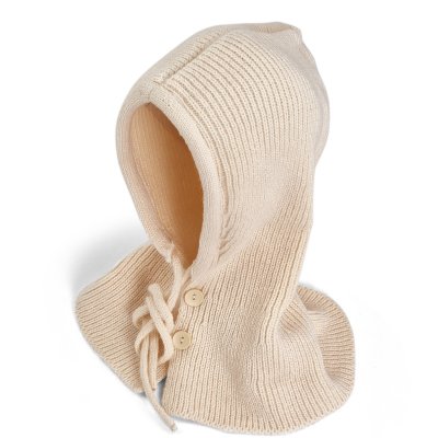 Balaclava - Gårda Ranua Knitted Balaclava (krem)