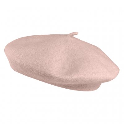 Alpelue - Gårda Annecy Wool Beret (blekrosa)
