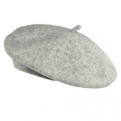 Alpelue - Gårda Annecy Wool Beret (lys grå)