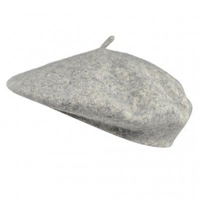 Alpelue - Gårda Annecy Wool Beret (lys grå)