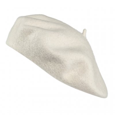 Alpelue - Gårda Annecy Wool Beret (off-white)