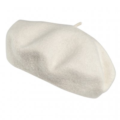 Alpelue - Gårda Annecy Wool Beret (off-white)