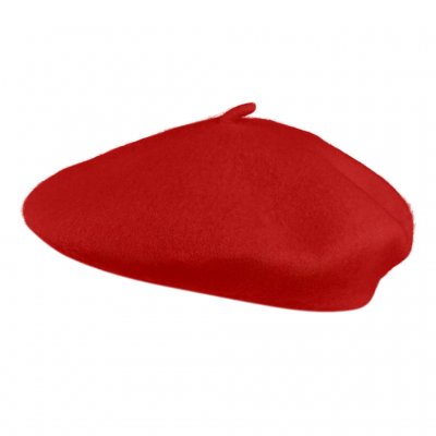Alpelue - Gårda Annecy Wool Beret (rød)