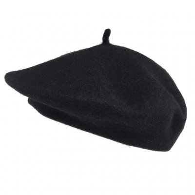 Alpelue - Gårda Annecy Wool Beret (svart)