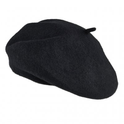 Alpelue - Gårda Annecy Wool Beret (svart)