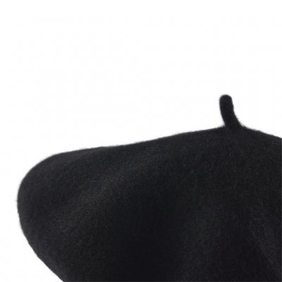 Alpelue - Gårda Annecy Wool Beret (svart)
