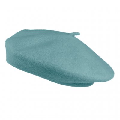 Alpelue - Gårda Annecy Wool Beret (turkis)