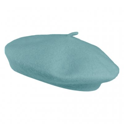 Alpelue - Gårda Annecy Wool Beret (turkis)