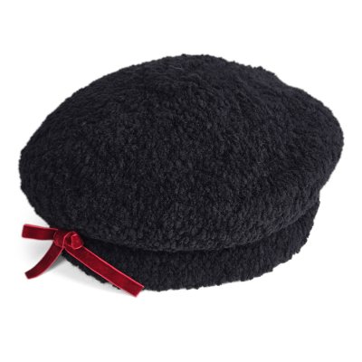 Alpelue - Gårda Bertrix Knit Beret (svart)