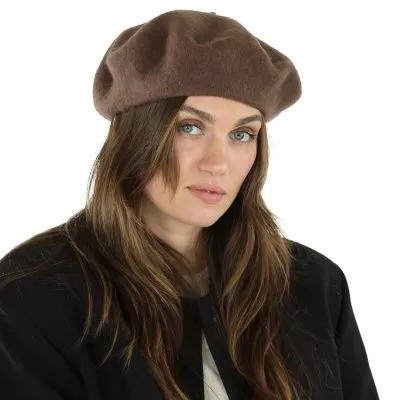 Alpelue - Gårda Annecy Wool Beret (kaffe)