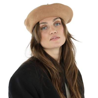 Alpelue - Gårda Annecy Wool Beret (kamel)