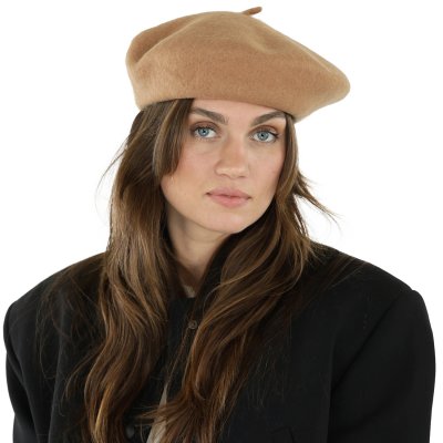 Alpelue - Gårda Annecy Wool Beret (kamel)