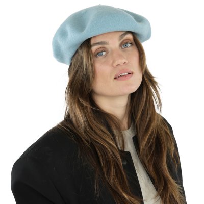 Alpelue - Gårda Annecy Wool Beret (lyseblått)