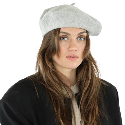 Alpelue - Gårda Annecy Wool Beret (lys grå)