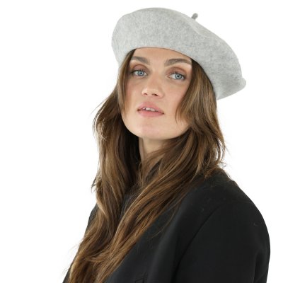 Alpelue - Gårda Annecy Wool Beret (lys grå)