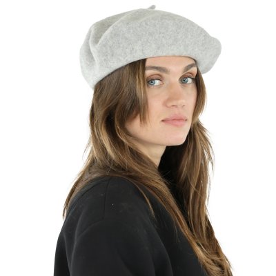 Alpelue - Gårda Annecy Wool Beret (lys grå)