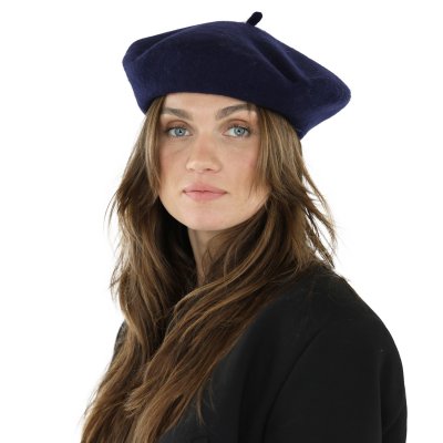 Alpelue - Gårda Annecy Wool Beret (marineblå)