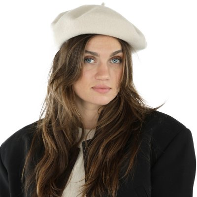 Alpelue - Gårda Annecy Wool Beret (off-white)