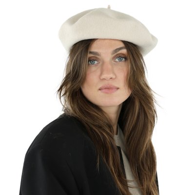 Alpelue - Gårda Annecy Wool Beret (off-white)