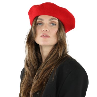 Alpelue - Gårda Annecy Wool Beret (rød)
