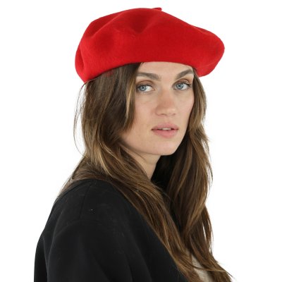 Alpelue - Gårda Annecy Wool Beret (rød)