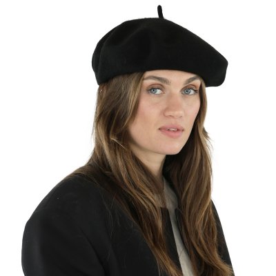 Alpelue - Gårda Annecy Wool Beret (svart)