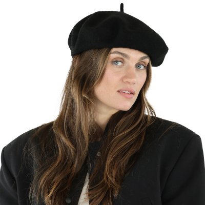 Alpelue - Gårda Annecy Wool Beret (svart)