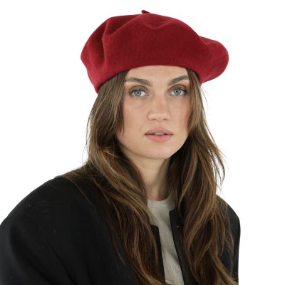Alpelue - Gårda Annecy Wool Beret (burgunder)