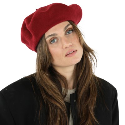 Alpelue - Gårda Annecy Wool Beret (burgunder)