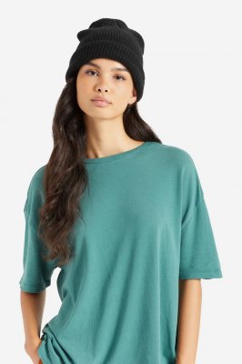 Beanies - Brixton Heist Beanie (sort)