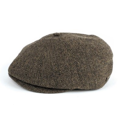 Sixpence / Flat cap - Brixton Brood (brun-khaki)