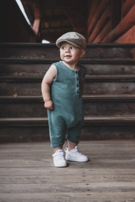 Sixpence / Flat cap - CTH Ericson Carl Jr. Slub Flat Cap (kakhi)