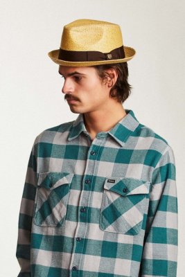 Hatter - Brixton Castor (tan stripe)