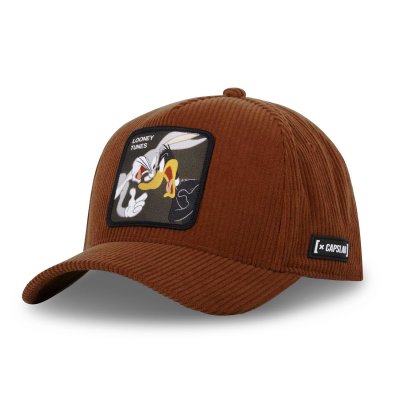 Cap - Capslab Looney Tunes Bugs & Daffy Premium (brun)