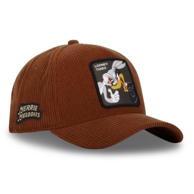 Cap - Capslab Looney Tunes Bugs & Daffy Premium (brun)