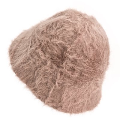 Hatter - Gårda Angora Cloche (grå-rosa)