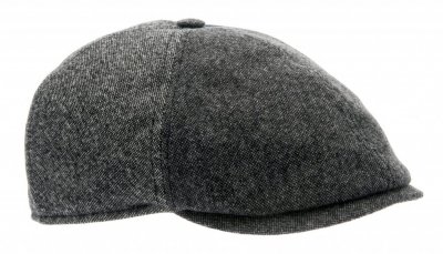 Sixpence / Flat cap - CTH Ericson Colin Patchwork (grå)
