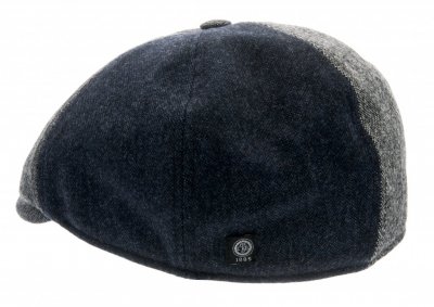 Sixpence / Flat cap - CTH Ericson Colin Patchwork (grå)