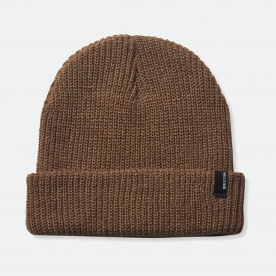 Beanies - Brixton Heist Beanie (brun)