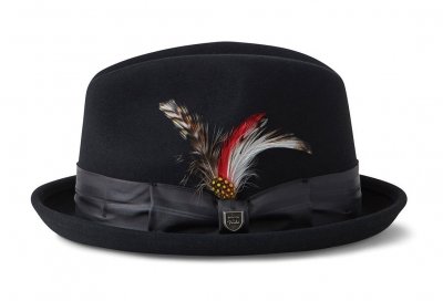 Hatter - Brixton x Fender Mustang Fedora (sort)