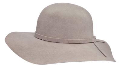 Hatter - Gårda Lessola Floppy Wool Hat (lysegrå)