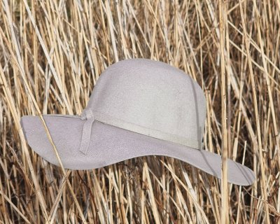 Hatter - Gårda Lessola Floppy Wool Hat (lysegrå)