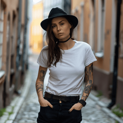 Hatter - Gårda Volterra Fedora Wool Hat (svart)