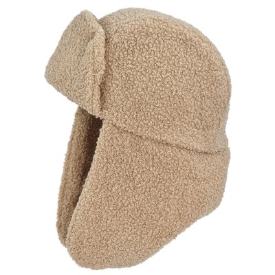 Pelslue - Gårda Levanger Trapper Hat (beige)