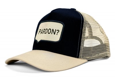 Caps - Gårda Trucker Pardon? (blå/beige)