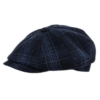Sixpence / Flat cap - Gårda Premium Banbury Wool Newsboy (blå)
