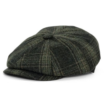 Sixpence / Flat cap - Gårda Premium Banbury Wool Newsboy (grønn)